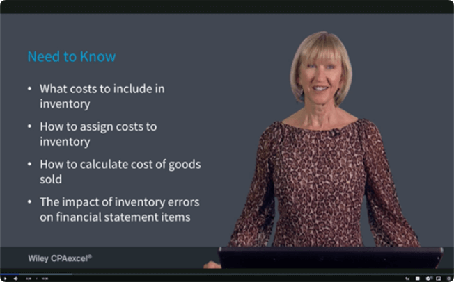 Access some of Wiley’s CPA video lectures in our free trial
