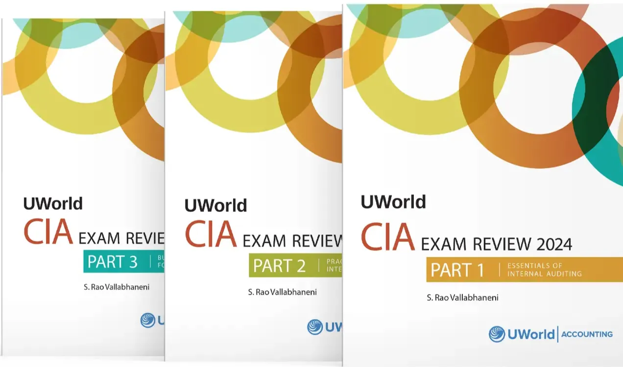 UWorld CIA Review Study Guide covers